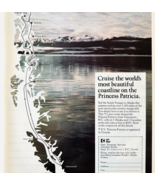 1972 Princess Patricia Cruise Ship Advertisement Vintage CP Rail DWW10E - $460.99 MXN