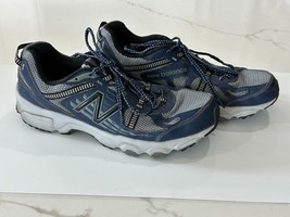 New Balance 410v4 Trail Running Shoes MT410SN4 Men&#39;s Size 14 Gray/Blue - £23.22 GBP