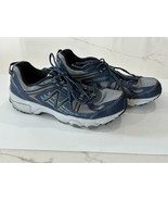 New Balance 410v4 Trail Running Shoes MT410SN4 Men&#39;s Size 14 Gray/Blue - £23.25 GBP