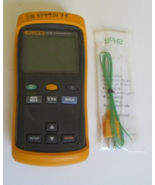 Fluke 51 series II Digital Thermometer Calibrated plus new thermocouple - £126.36 GBP