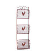 RED ROOSTER TRIPLE BASKET ORGANIZER - $1,486.47 MXN