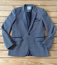 LBR man NWOT men’s button front suit jacket with pocket square size L Na... - £31.30 GBP