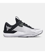 new UNDER ARMOUR men&#39;s PROJECT ROCK BSR 2 sz 8.5 White Training Shoes Sn... - £69.98 GBP