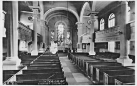 Philadelphia Pa~Interior Of Christ CHURCH~1920-30s Real Photo Postcard - £7.40 GBP