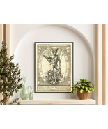 Hermes Trismagestus the 3 Faced God. Mercury or Azoth, Vintage Alchemy I... - $26.99