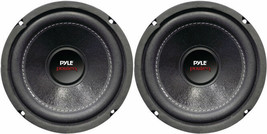 NEW (2) 6.5" DVC Subwoofer Bass.Replacement.Speakers.Shallow Sub.6-1/2".z3 PAIR - £143.41 GBP