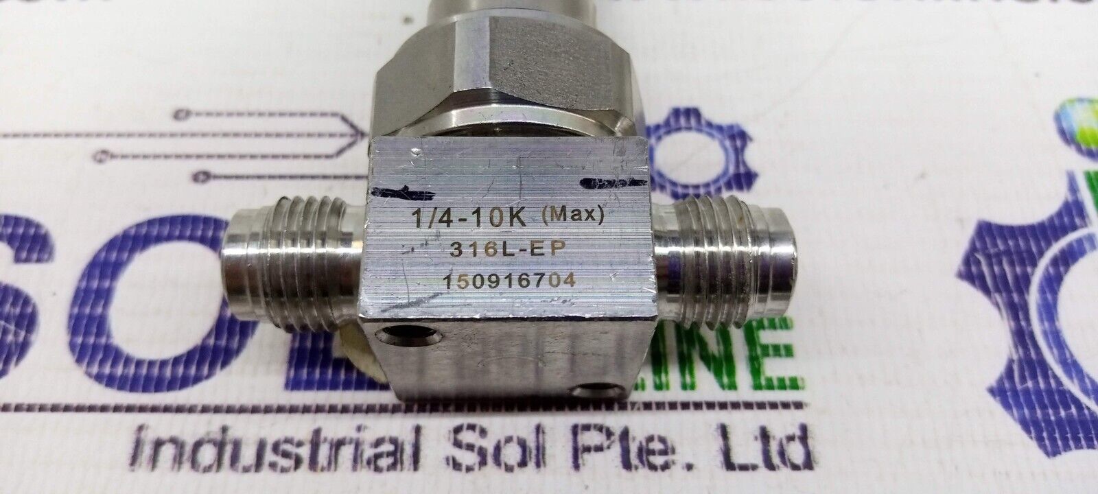 Unilok VCDSC-04M Low Pressure Diaphragm Valve VCDS Series 316L-EP 1/4-10K (Max) Item image 9