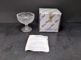 Crystal Bowls Princess House #801 Crystal Mini Footed Bowl Crystal With box - £16.53 GBP