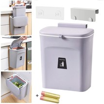 Kitchen Trash Can Include Inner Bucket,For Under Sink Or Cabinet Door, 2.4 Gallo - £39.95 GBP