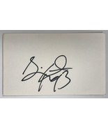 Gilbert Brown Signed Autographed 3x5 Index Card - NFL Legend - $278.42 MXN