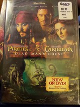 Pirates of the Caribbean: Dead Man&#39;s Chest (DVD, 2006)sealed C - £4.67 GBP