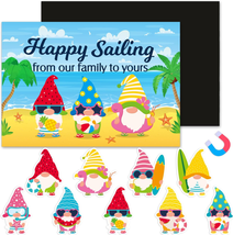 Large Cruise Door Decorations, 12Pcs Magnetic Summer Beach Magnets Cruis... - £15.23 GBP