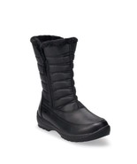 Totes Jennifer Women Black Jennifer Waterproof Snow Boots Round Toe Wide... - $76.67 CAD