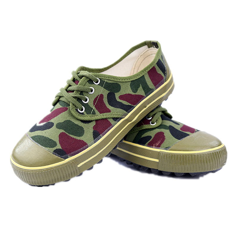 Mens Camouflage Chinese Canvas Jie Fang Shoes Low Top Liberation Shoes