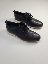 Cole Haan Grand Evolution Wingtip Black Shoes C26307 Mens 9.5 M - £37.07 GBP