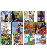 Super Pack of 12 Tarot Deck Printable| See Photos |Instant Download - $9.98