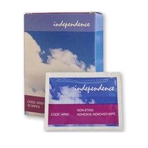 Independence Non-Sting Adhesive Remover Wipes x 30 - £30.96 GBP