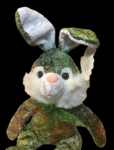 Kellytoy Tie Dye Chenille Bunny Rabbit Plush Vintage 1997 Easter Animal HTF RARE - £59.95 GBP