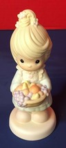 Vintage 1993 Precious Moments “The Fruit Of The Spirit Is Love” Porcelain Figuri - $28.50