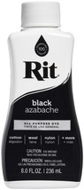 Rit Dye Liquid 8oz-Black - £14.17 GBP