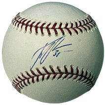 Justin Verlander signed Official Rawlings Major League Baseball #35 minor spots- - £297.13 GBP