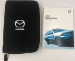 2006 Mazda Tribute Owners Manual Handbook with Case OEM M03B29023 - £28.30 GBP