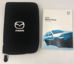 2006 Mazda Tribute Owners Manual Handbook with Case OEM M03B29023 - £28.32 GBP