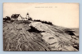Pemaquid Point Lighthouse Pemaquid Maine ME Postcard O2 - £2.29 GBP