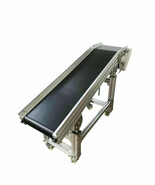 59&quot;Length 11.8&quot;Width PVC Flat &amp; Incline Conveyor Belt System Transport Tool - $1,010.10