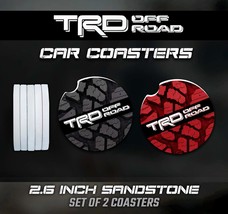 Toyota TRD Car Coasters, Toyota TRD Accessories - $10.00