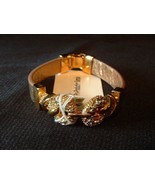 Lia Sophia Stylista Gold Toned 8 Inch Bracelet (Pre-Production Sample) NWT - £21.23 GBP