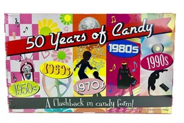 50 Years Of Candy-Decades Box: Nostalgic Candy, 1950S,1960S,1970S,1980S,... - $43.95