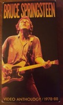 Bruce Springsteen Anthology VHS Video 1978-88  Born In USA Glory Days - £4.66 GBP