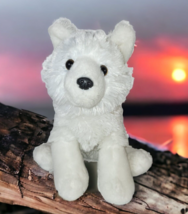 Aurora Destination Nation Plush Arctic Fox White Stuffed Animal Toy 2016 12&quot; - $10.04