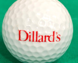 Golf Ball Collectible Embossed Sponsor Dillard&#39;s Wilson - £5.67 GBP