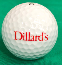 Golf Ball Collectible Embossed Sponsor Dillard's Wilson - £5.69 GBP