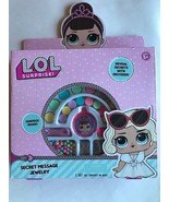LOL Surprise Secret Message Jewelry Set + Decoder Beads Cord Etc Surpris... - $39.07 CAD