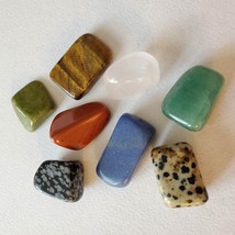 Tumbled Stones Set, 8 Piece Crystals Gift Set, Polished Rocks image 7