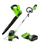 Greenworks 40V (150 MPH) Cordless Leaf Blower, 4.0Ah Battery and Charger... - $17,704.13 MXN