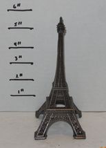 6" Souvenir Metal Pewter Statue Paris France Eiffel tower - $14.80
