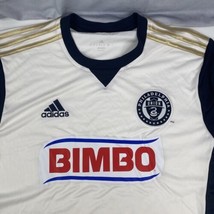 adidas Philadelphia Union American Soccer Club Mens MLS Bimbo Sports Jersey Sz M - £30.79 GBP