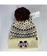 New! Mississippi State Bulldogs 47’ Brand Bering Cuff Knit Beanie Maroon... - $24.99