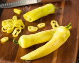 50 Banana Sweet Pepper Seeds Non - Gmo Fast Shipping - £7.22 GBP