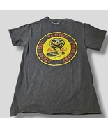 Cobra Kai Strike First Hard No Mercy T-Shirt Adult Small Black Tee 2019 - $8.24 CAD