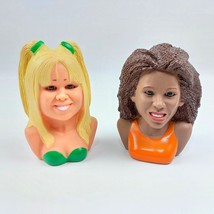 Spice Girls Vinyl Busts 1998 - Baby Spice &amp; Scary Spice - 90s Pop Collec... - $31.44