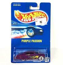 Hot Wheels Blue Card: Purple Passion w/ Yellow Flames - Collector No. 87 - £7.45 GBP