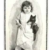 Mellin&#39;s Food Girl Kate Woodward 1894 Advertisement Victorian Worlds Fair DWKK16 - £19.63 GBP