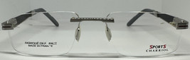 AUTHENTIC Charriol Sport Rimless Eyeglasses SP 23011 A France Carbon - £141.30 GBP