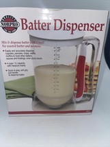 Pancake Batter Dispenser Baking Cup Mixing Waffles Cupcakes Baking Mixer NEW - £19.18 GBP