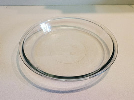 Vintage Glass Pie Plate 9&quot; Round .75 Qt. Baking Dish Made In U.S.A. - £7.10 GBP